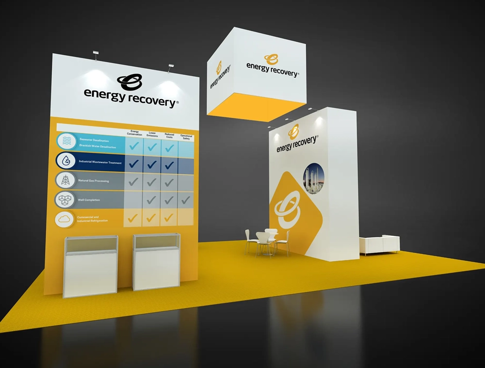 30x40 trade show booth ideas